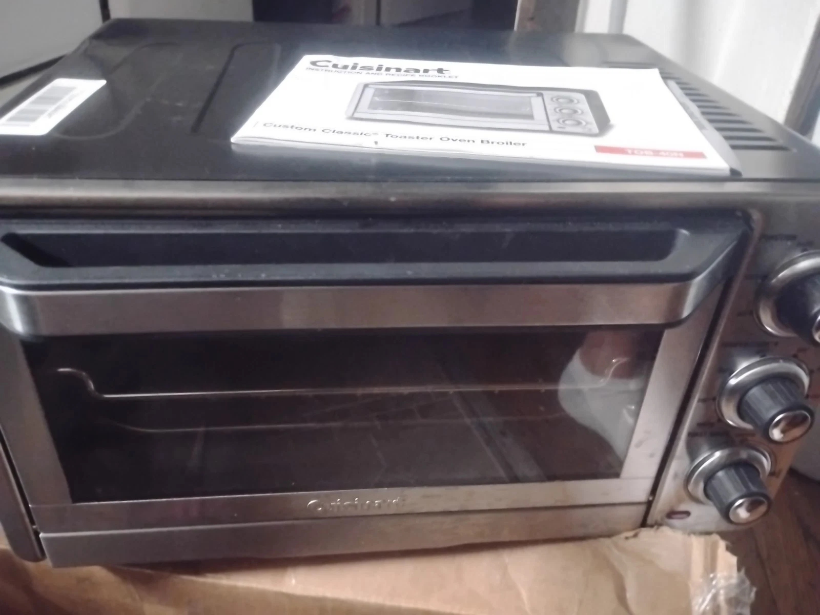 Cuisinart Toaster Oven Broiler TOB-40N Tested!
Opens in a new window or tab