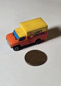 1989 Galoob Micro Machines Micro Lights Box Truck Van Lena's Lighting Vintage