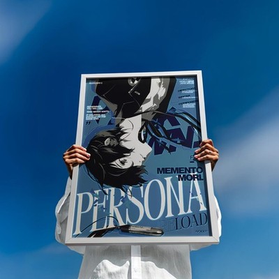 Persona 3 Reload Fan Art Poster Print, Ren Amamiya Fan Art Poster, Joker Gaming 