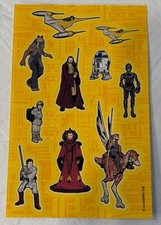 Vintage Sandylion Star Wars Episode 1 Stickers 1 Sheet  The Rebellion