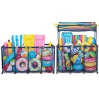Yescom 2 Pack Mesh Pool Storage Bin Rolling Cart Noodle Holder Organizer Large — photo 1