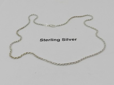 Giani Bernini Rope Link 18'' Chain Necklace in   Sterling Silver