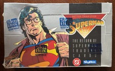 THE RETURN OF SUPERMAN TRADING CARDS 1993 SkyBox FACTORY SEALED BOX