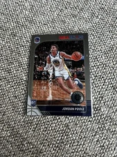 Jordan Poole 2019-20 Panini Hoops Premium Stock #223 Rookie Card Warriors RC