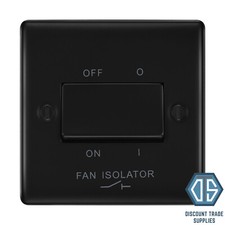 BG Nexus Matt Black Switches & Sockets Full Range Black Inserts Free Postage