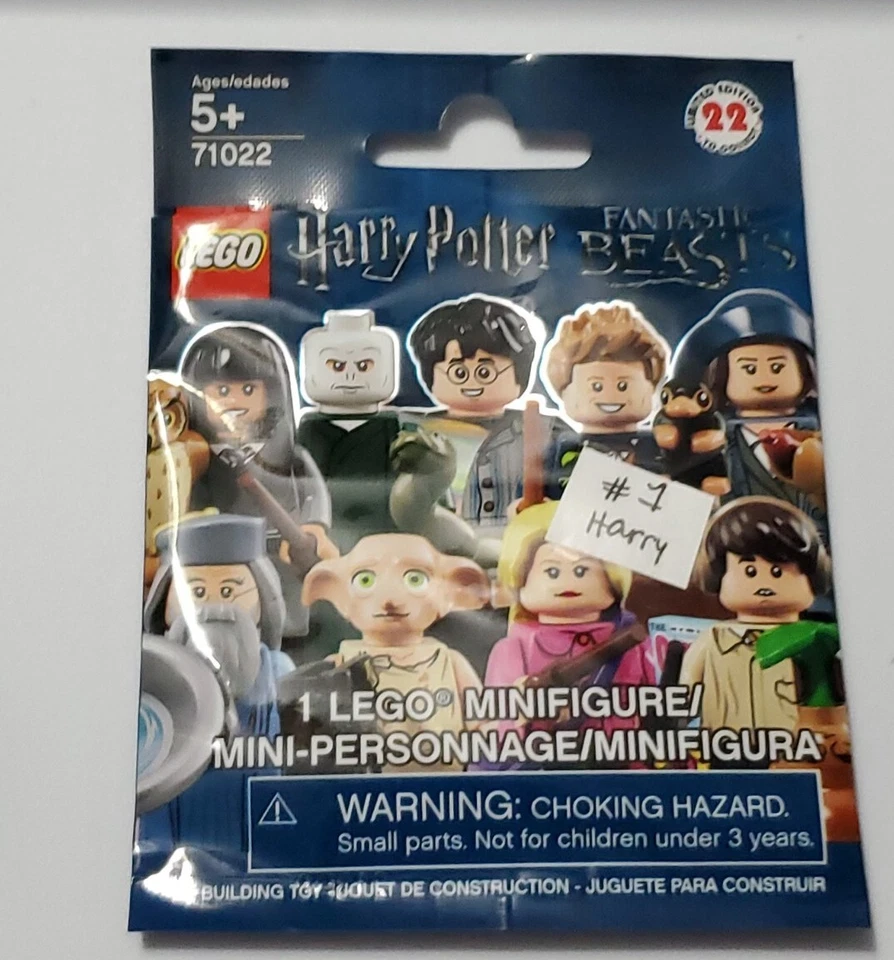 Lego 2018 Harry Potter Fantastic Beasts Series 1 71022 Harry Potter #1 - Image 3 of 4