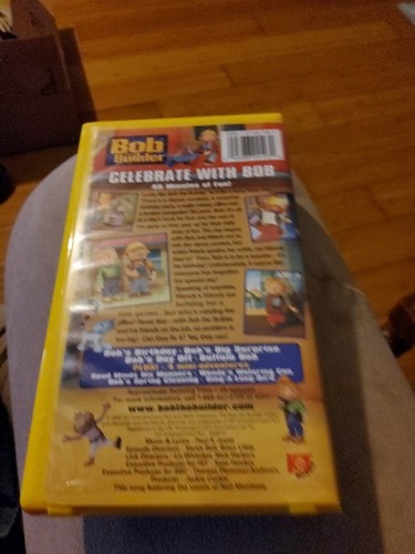 Bob The Builder VHS Video Tape CELEBRATE WITH BOB 2002 Children Yes We Can! - 第 3/4 張圖片