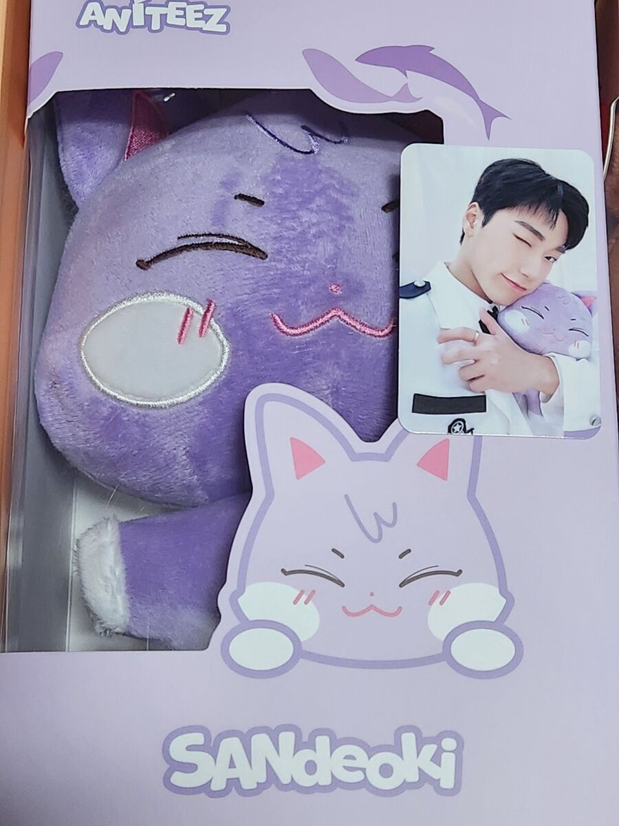 ATEEZ PLUSH DOLL PHOTOCARD ADVENTURE POPUP ANITEEZ IN ATEEZ PLUSH DOLL PHOTOCARD ADVENTURE POPUP ANITEEZ IN