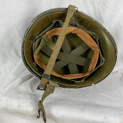 Original WWII Camoflage M-1 Helmet Operation Dragoon 36th div | eBay