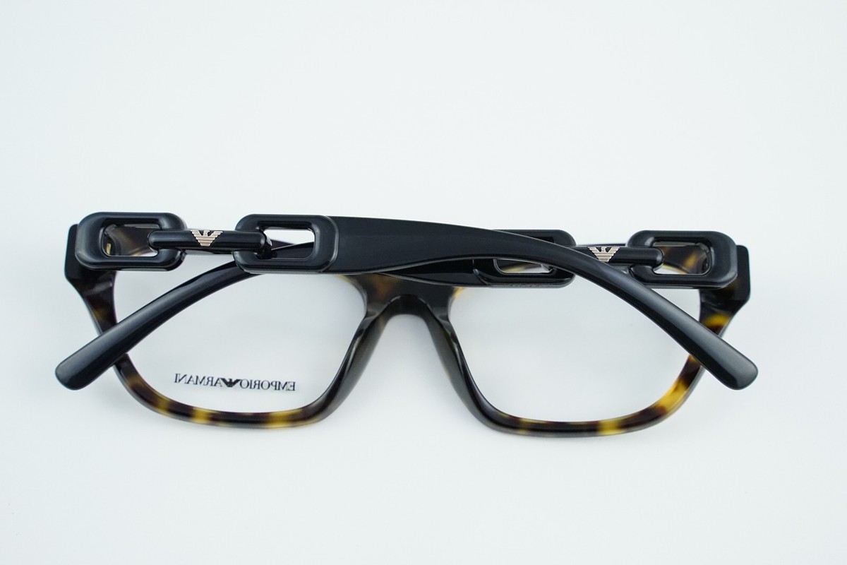 Emporio Armani Eyeglasses 0Ea3223u 5026 54/17/140 - NWT New! EA 3223U 5026 Emporio Armani Tortoise Brown 54-17-140  main image 3