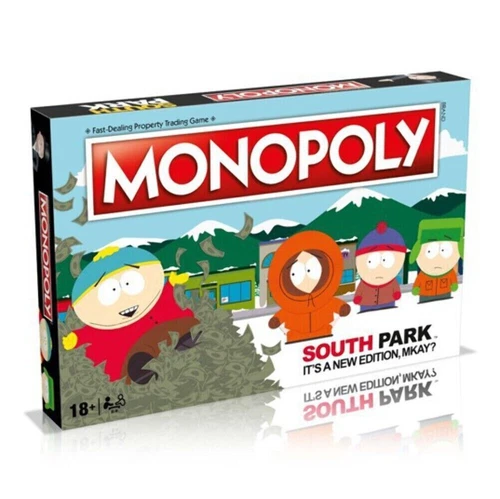OFFICIAL SOUTH PARK NEW EDITION MONOPOLY TRADING FAMILY BOARD GAME NEW AND BOXED