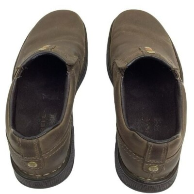 MERRELL World Legend Nubuck Leather Slip On Shoes Brown  display picture 3