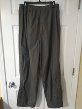 Coleman The Outdoor Nylon Pants Mesh Lined  Size Large Dark Gray    T022K 