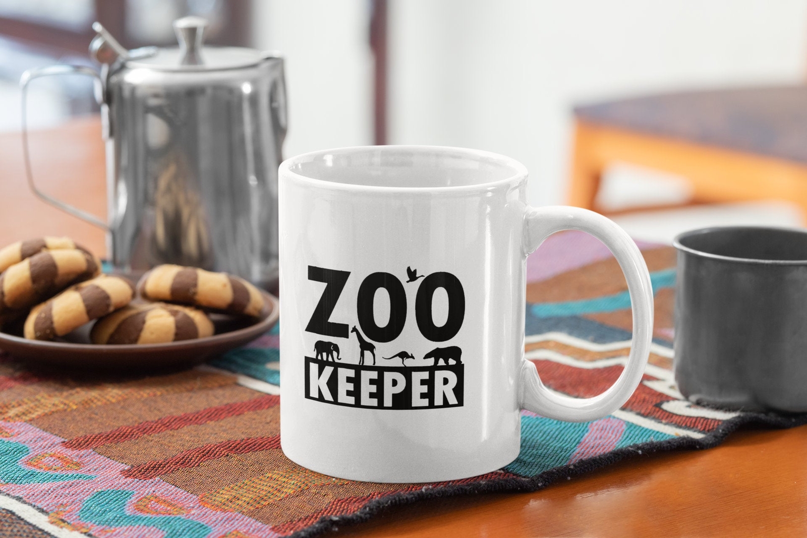 Zookeeper Funny Coffee Mug Zoo Keeper - White Coffee Mug