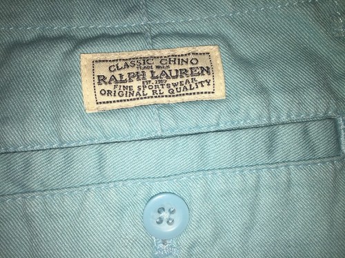 Preowned- Ralph Lauren Girls Chino Shorts Size 14 - Picture 5 of 6
