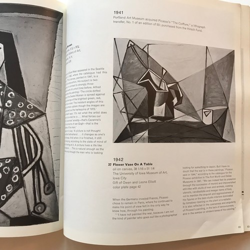 Picasso für Portland 1970 Kunstmuseum Katalog PB Buch Francis Newton Direktor + - Bild 5 von 7