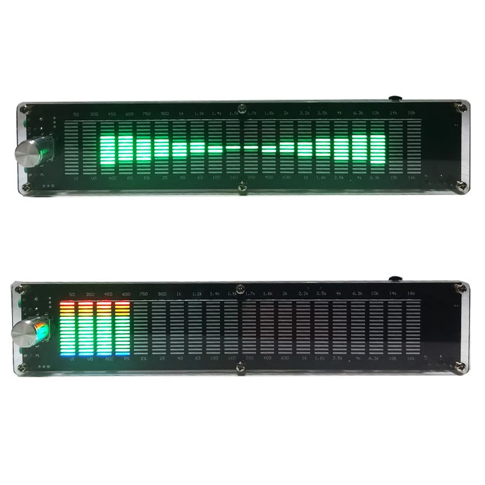 VU Meter Indicator Music Spectrum Analyzer 20 Segment 15 Level LED Display w/DSP - Image 4 of 4