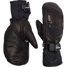 Leki Griffin S Leather Ski Mitt Mittens - Black - Size 7 - NEW