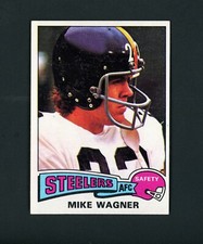 Mike Wagner 1975 Topps - Pittsburgh Steelers #153 NM+