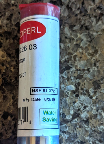 Neoperl Belüfter 3122603 PCA Cascade 6er Pack 0,5 gpm 15/16 + - 27 x 55/64"-27 - Bild 4 von 5