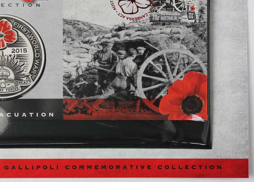 2015 Australia The Gallipoli Collection Commemorative Medallions 1222/1915 - Picture 16 of 17