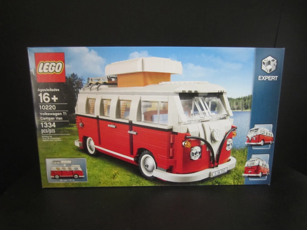 Lego Creator Expert: Volkswagen T1 Camper Van 10220 Updated Box Design  BRAND NEW