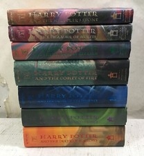 Product Image: Harry Potter J.K. Rowling Complete Set 1-7 ALL American First Edition HARDCOVERS