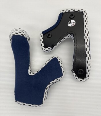 Airoh Wangenpolster Stelt Blau XXL Ersatz Helm 