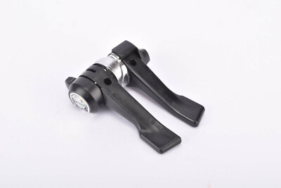 NOS Shimano Tourney #SL-SY20 braze on SIS gear levers from the 1980s