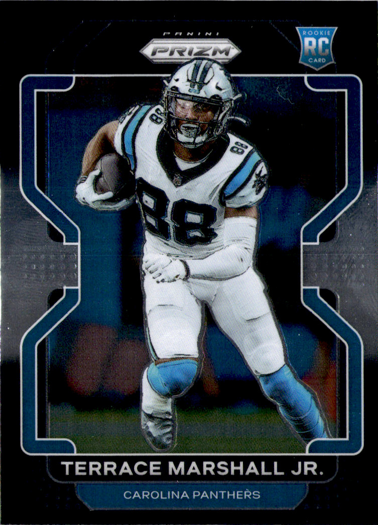 2021 Panini Chronicles - Prizm Black Terrace Marshall Jr. #PB-13 (RC)