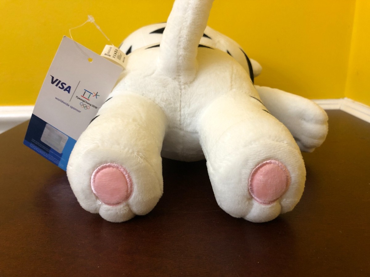 Pyeongchang 2018 Winter Olympics Soohorang 30cm Plush Mascot