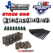 Texas Speed Lone Star Stage 1 GM LS Camshaft Valve Springs Seals 7.400