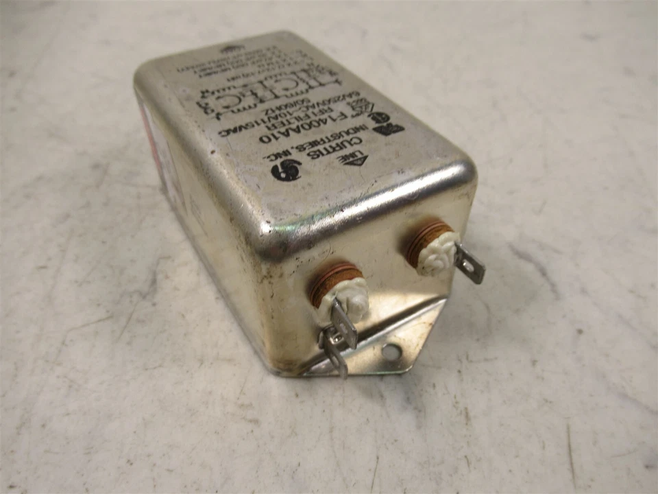 Curtis Industries F1400AA10 RFI Filter 6A/250VAC-10A/115VAC 50/60Hz - Image 4 of 4