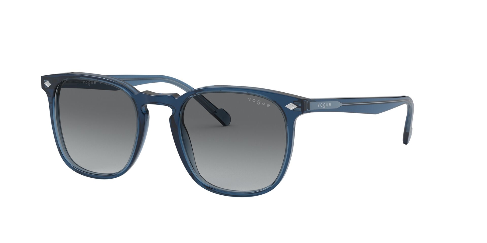 VOGUE VO5328S 276011 Transparent Blue Grey Gradient 52 mm Men's Sunglasses