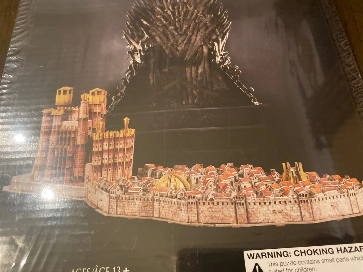 Game of Thrones King s Landing 3D Puzzle 260 Pieces HBO Fantasy TV