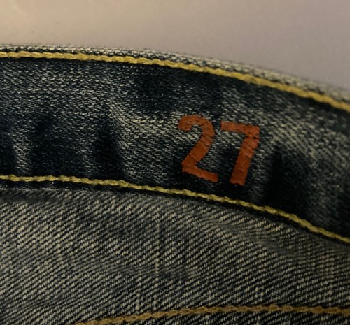 J Crew Jeans Womens 27 Hipslung Capri Low Rise Stone Wash Blue Denim Stretch - Picture 3 of 11