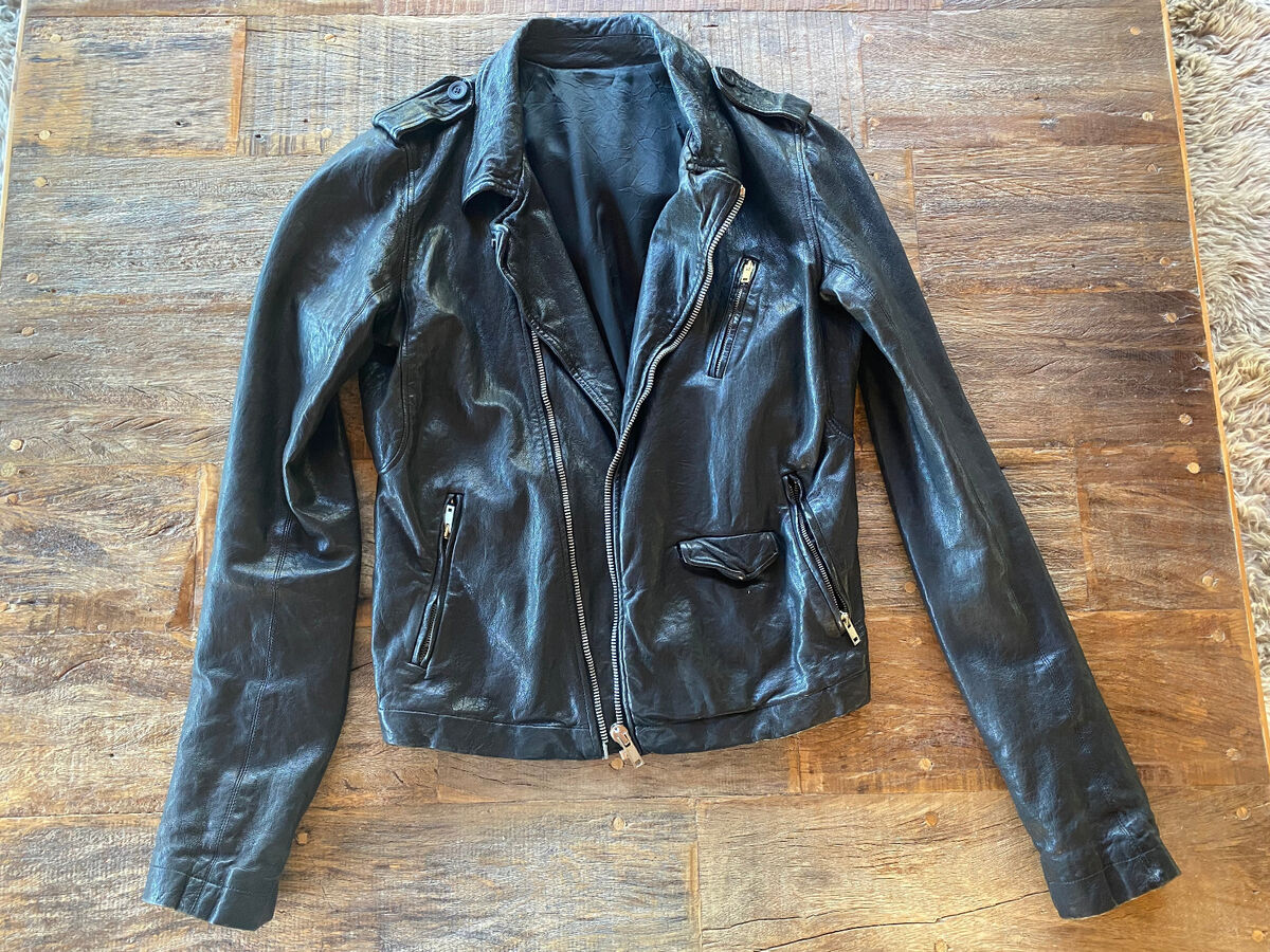 RICK OWENS STOOGES LEATHER JACKET M | eBay RICK OWENS STOOGES LEATHER JACKET M | eBay