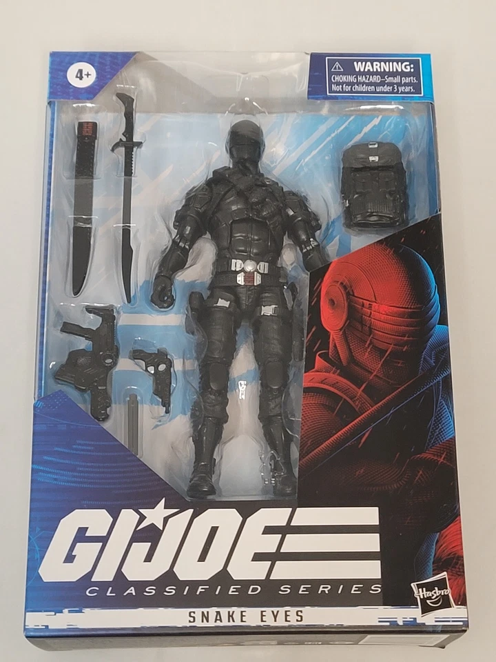 Hasbro G.I. Joe Classified Series Snake Eyes 6" 02 E8490 action figure snakeeyes - Image 3 of 3