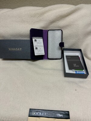 Monasay Magnetic Wallet Case - OPEN/ORIGINAL BOX/PACKAGING!!!