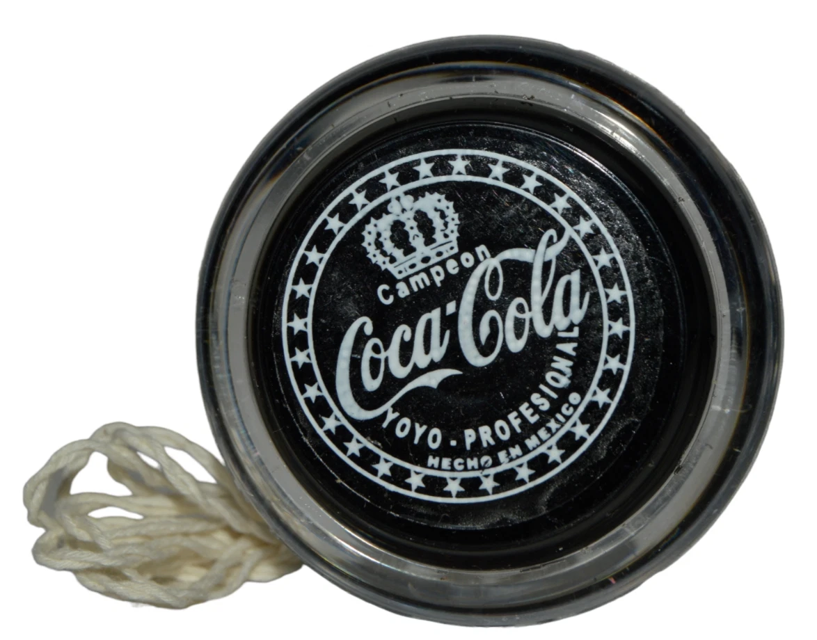 VINTAGE TOY MEXICAN GENUINE YO YO PROFESSIONAL CHAMPION CROWN COCA