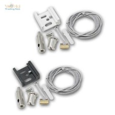 Stahlseil-Aufhängung für 3-Phasen-Lampen-Stromschiene TEAR N, Seil-Halter-Decke