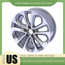 18"x8" Wheel Rim 64048A 42700T2AA83 For Honda Accord 2013-2015 Machined Charcoal