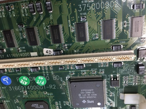 Placa madre SUN 375-0009, 375000902, 316691400001-R2.2, 4116914000 = PASE DE PRUEBA - Imagen 9 de 22