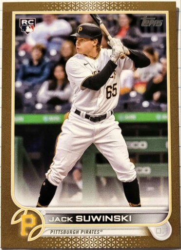 Jack Suwinski 2022 Topps Update /2022 Gold RC #US236 Pirates
