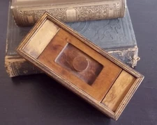 Puzzle Box with Instructions, Wood Box,  Secret Hiding Place