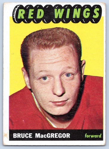 BRUCE MacGREGOR 1965-66 TOPPS 65-66 NO 110 VGEX+               44077