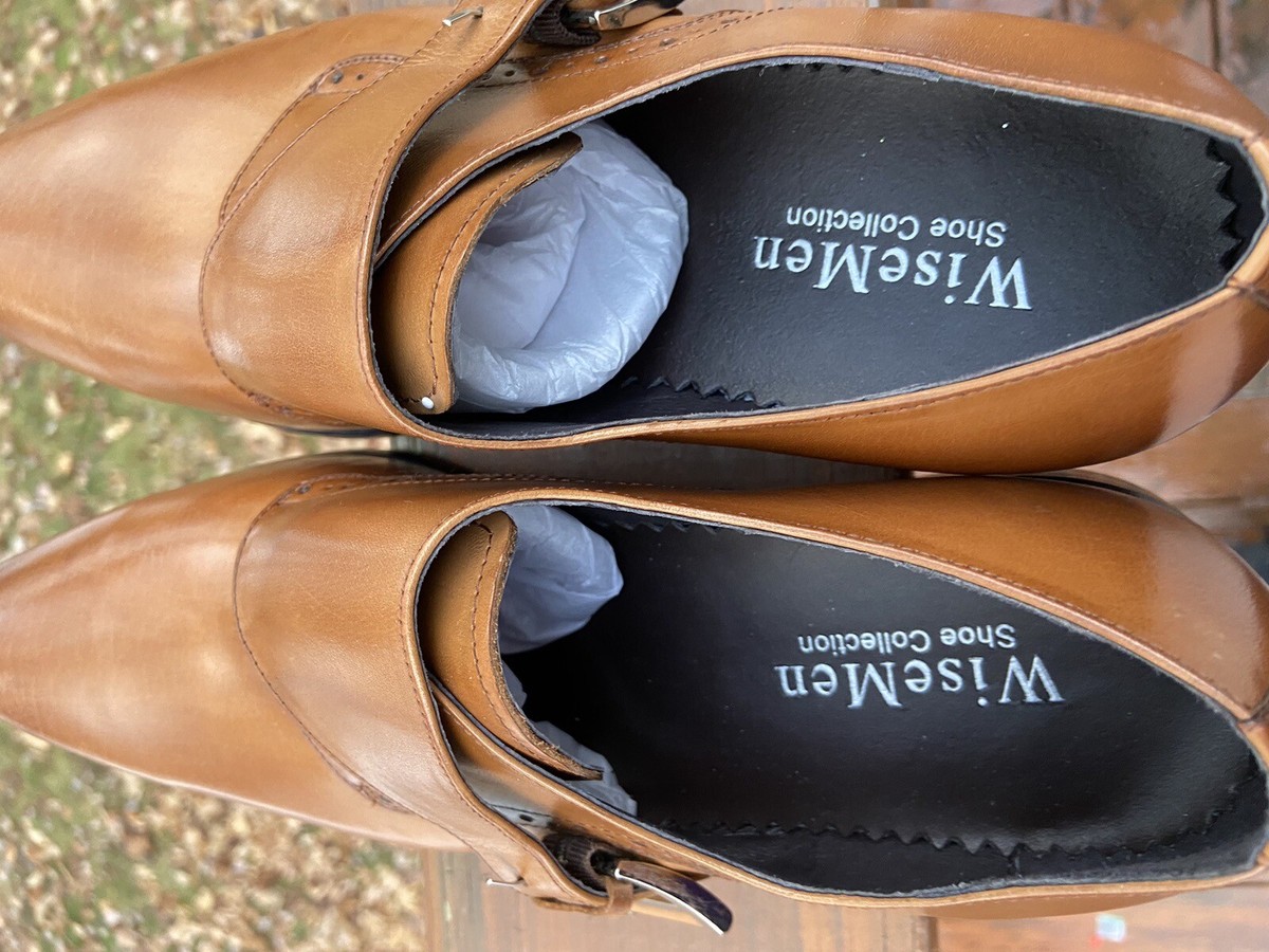WiseMen Shoe Collection Men's Brown Leather Shoes RC6391-107 WiseMen Shoe Collection Men's Brown Leather Shoes RC6391-107