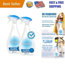Molecular Odor Eliminator for Pets 32oz Spray - 2-Pack, Stain-Free  Unscented