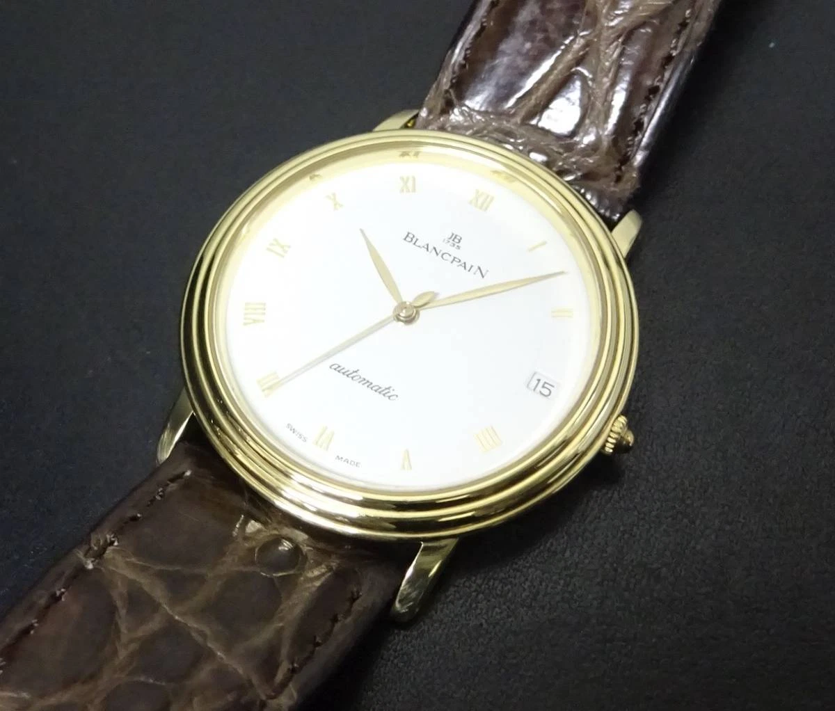 Blancpain villeret gold top