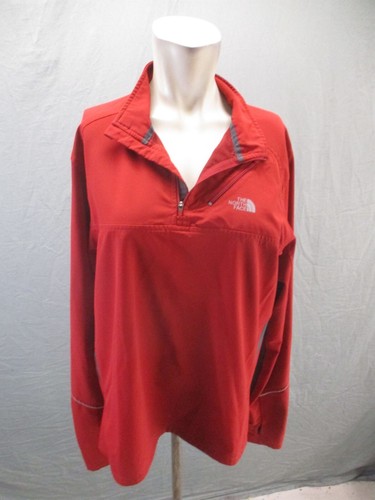 Coupe-vent The North Face Flight Series taille M homme rouge 1/2 fermeture éclair col montant 045 - Photo 1/9